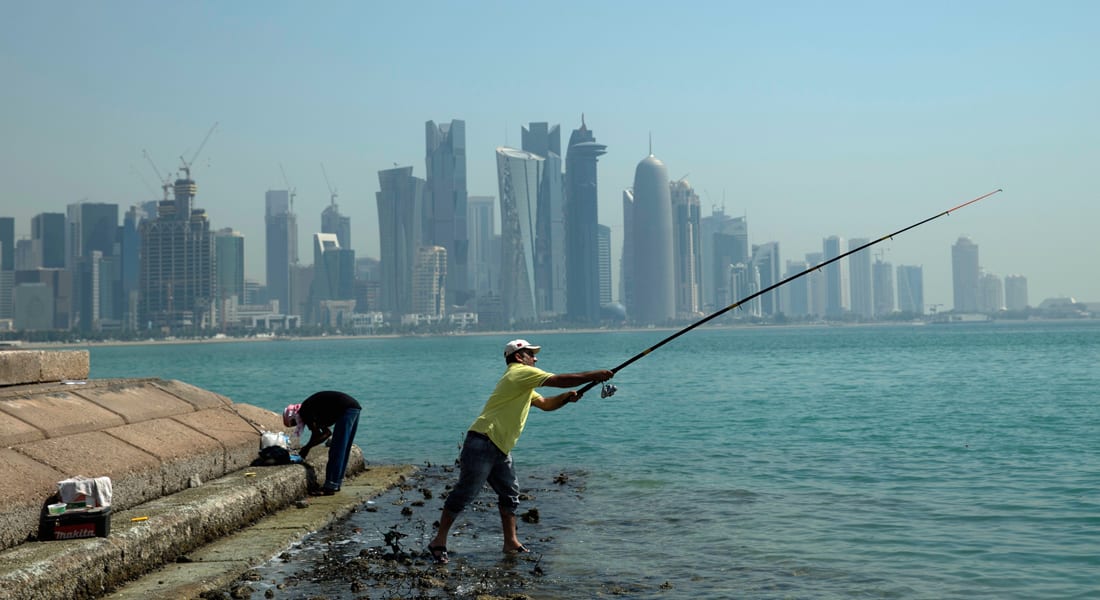 Doha Corniche Fishing Spot