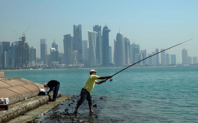 Doha Corniche Fishing Spot